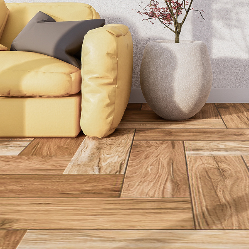 Wood plastic flooring